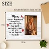 LUERHUI Mom Memorial Gifts Picture Frame for Loss of Mother,