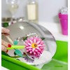 Vigar Flower Power Pink Sink Caddy Set with Soap Dispenser,