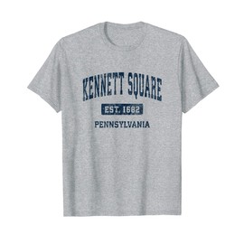 Kennett Square Pennsylvania PA Vintage Athletic Sports Desig T-Shirt