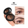 Jutqut Eyebrow Powder Kit, 2-color Long Lasting Waterproof Eye Brow