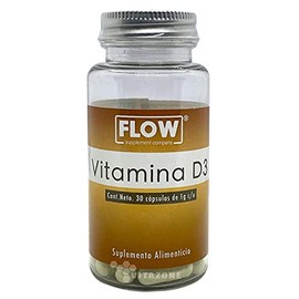 Vitamina D3 30 cápsulas Flow