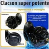 2 trombe a chiocciola da 300 dB, elettriche a chiocciola
