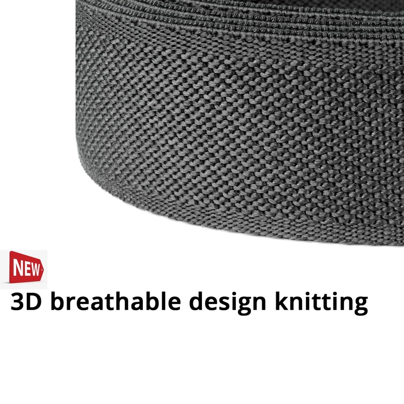 Drizzte 43inch Mens Stretch Belts for Work Dress Belt Gray