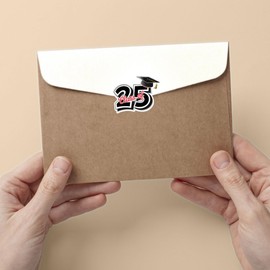 (3 Pcs) Class of 2025 Graduation Stickers - Set of 3 Vinyl Decals for Laptop, Water Bottle, Phone, Car, Window, Helmet - Senior 2025 Graduation Decorations (3 Inch)