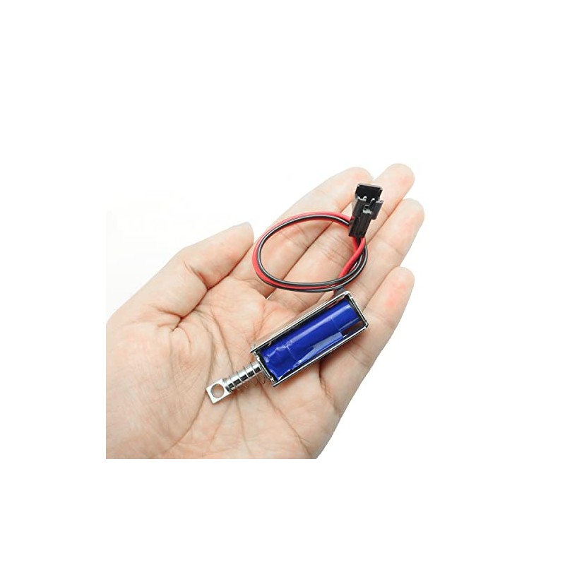 MEETOOT 2Pcs SM0537 DC12V-2A 5N Push Pull Type Open Frame