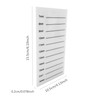 5pcs Palettes Lash Extension Holder Plate with Scale Individual Eyelash