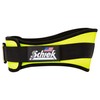 Schiek Sports Fitness Belt Model 2006 in Fluorescent Yellow All