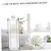 ULTECHNOVO Long Lasting Cotton Pad Organizer Box 2pcs Makeup Storage