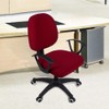 Smiry Office Computer Chair Covers, Stretch Jacquard Universal Desk Rotating