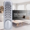 Digital Door Lock Deadbolt, Mechanical Combination Lock, Mechanical Keyless Entry
