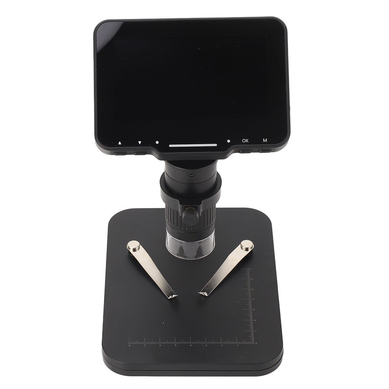 Digital Microscope 4.3in IPS Screen 1000X Inspection Microscope with LED