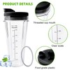 Blender Replacement Parts for Ninja, Pack of 2 710 ml