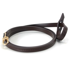 banbeln Bag Strap Leather Replacement Straps Adjusters Shoulder Bags Straps (Brown, Length 100cm)