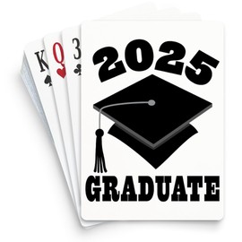 CafePress Class of 2025 Graduate Hat Standard Size Playing Cards