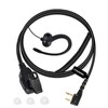 HYSHIKRA Transparent Headphones Headset Compatible with Midland G7 Pro G8