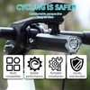 Robust Bicycle Mount for GPS Bicycle Computers and Cameras, Compatible