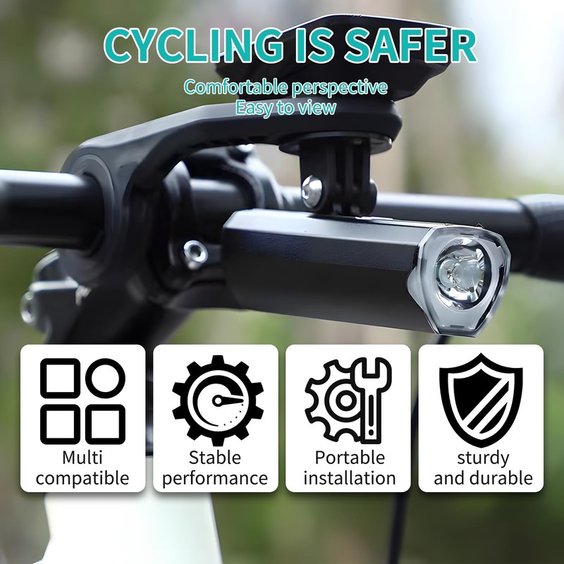 Robust Bicycle Mount for GPS Bicycle Computers and Cameras, Compatible