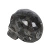 Something Different Wholesale Black Labradorite Smokey Quartz Crystal Skull: Grounding,