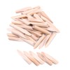 Shiwaki 50pcs Solid Wood Pocket Hole Plugs Wood Pine for