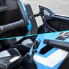 SAUTVS Door Latches for Polaris RZR, Rust-proof 4.5" Easy Latches