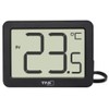 TFA Dostmann 30.1066.01 Digital Indoor/Outdoor Thermometer with Waterproof Temperature Sensor,