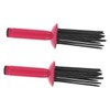 SAFIGLE 2pcs Curly Hair Styling Brush Comb Anti- Curling for
