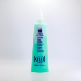 Kuul Cure Me 2-Phase Leave-In Treatment 10.1 oz | Nourishing, Repairing & Hydrating Haircare for Frizz Control, Glossy Shine & Smoothness