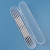 CVNRCLP Professional 4-Piece Nail Art Dotting Tool Set - Stainless