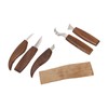 Walnut Wood Carving Knife Non Slip Comfortable Wood Carving Whittling