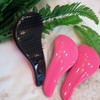 Anti-static Pink Curved Hair Brush Brush 2ea