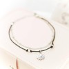 MARLION JEWELS Anklet for Women with Double Chain and Rope.