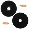 OSALADI 6pcs Rubber Feet for Speakers Anti- Pads for Amplifiers