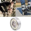 Ieron 10 pcs 608ZZ ABEC-11 Double Shielded Ball Bearings, Double