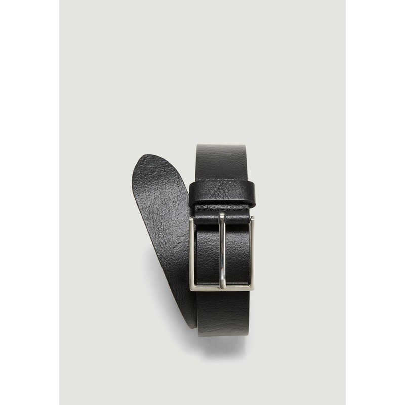 s.Oliver Genuine Leather Belt, 9999 Black