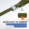 PATIKIL 1" x 18 ft Lashing Strap with Buckles, 2