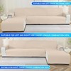CYCMACO Waterproof Sofa Cover L Shape 4 Seater Couch Cover