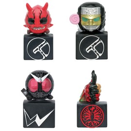Kamen Rider Series Double Jack Mascot Vol. 2, Set of 4 Types Gacha Gacha
