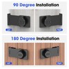 Mechanical Password Rotary Hasp Locks, Cabinet Combination Lock, Door Security