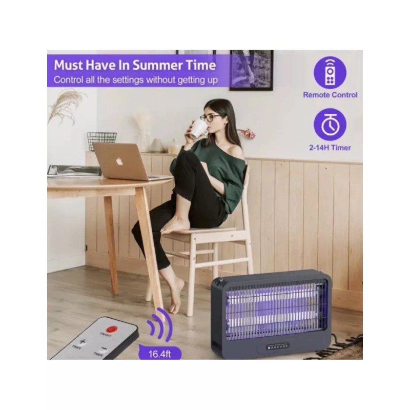 Foshan Qty-2 IKI-520AE Insect Bug Mosquito Zapper Killer 120V Double