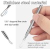 Geebymol Blackhead Tool Kit, Stainless Steel Spot Treatment Tools for