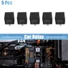 sourcingmap 5pcs JD2912 5 Pin DC 48V 40A Universal Car
