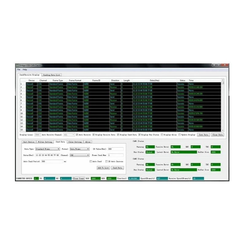 Viewtool Ginkgo USB to CAN Bus Adapter Support Windows/Linux/