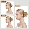 Bcxfbxd 2Pcs Messy Hair Bun Hair Pieces Wavy Curly Hair