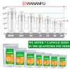 wananfu wananfu Size 000 Empty Capsules Vegetarian (1000 Count) Bundle