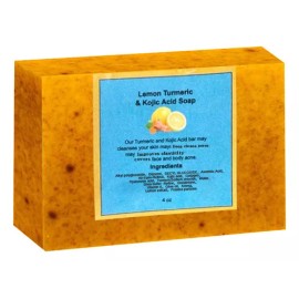 Jabón Granular De Cúrcuma Y Limón No. 5 Caja Color
