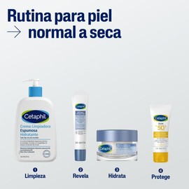 Cetaphil Crema Limpiadora Espumosa Hidratante Para Todo Tipo de Piel 236 ml