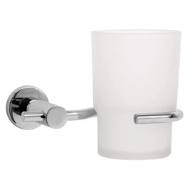 Foset Element ELA-71, Portavaso cepillero con vaso, acabado cromo