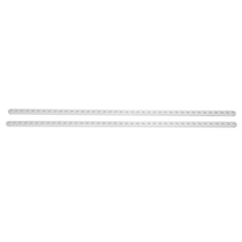 2Pcs 41 Holes Aluminum Flat Beam for Robots Replacement Parts 4 x 8 x 328mm 3102-0041-0328