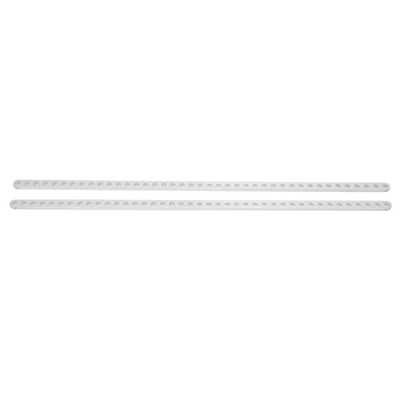 2Pcs 41 Holes Aluminum Flat Beam for Robots Replacement Parts