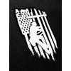 Lineman Linesman Electrical Power Line Pole American Flag Tech Sticker